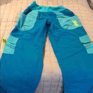 Zumba cargos aqua blue